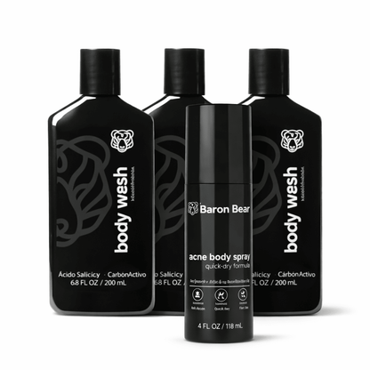 Baron Bear – The Body Wash That Fights Breakouts - Baron Bear TRIBE