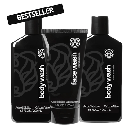 Clean Power Set | Anti - Spot Treatment for Men’s Skin - Baron Bear TRIBE