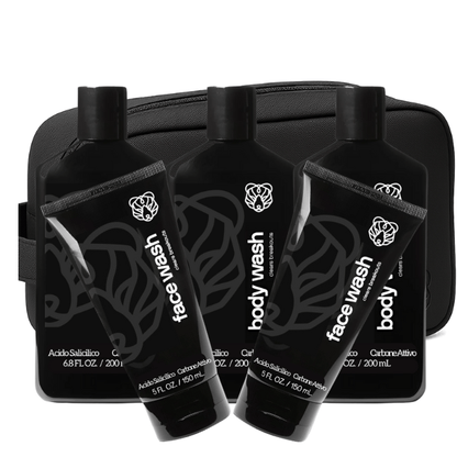 Complete Routine + Baron Bear Toiletry Bag - Baron Bear TRIBE