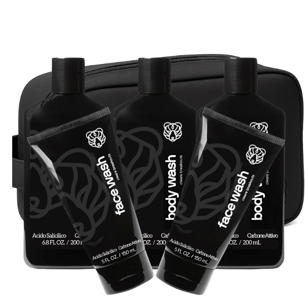 Complete Routine + Baron Bear Toiletry Bag - Baron Bear TRIBE